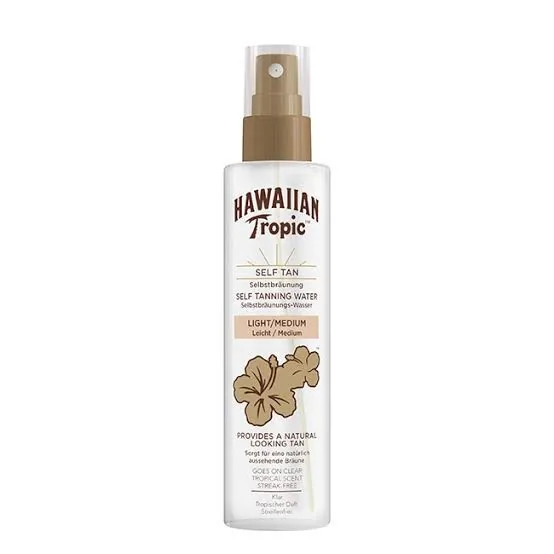 Hawaiian Tropic Selftanning Water Lightmedium 190ml