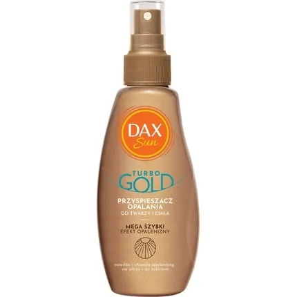 Dax Sun Turbo Gold Tanning Accelerator For Face And Body 200ml