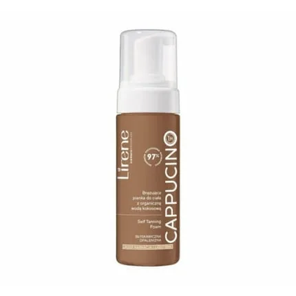 Lirene Cappucino Tanning Body Foam with Organic Coconut Water 150ml