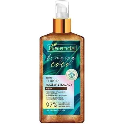 Bielenda Natural Bronzing Coco Illuminating Golden Body Elixir 150ml
