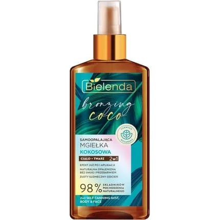 Bielenda Bronzing Coco 2in1 Tanning Face and Body Mist 150ml