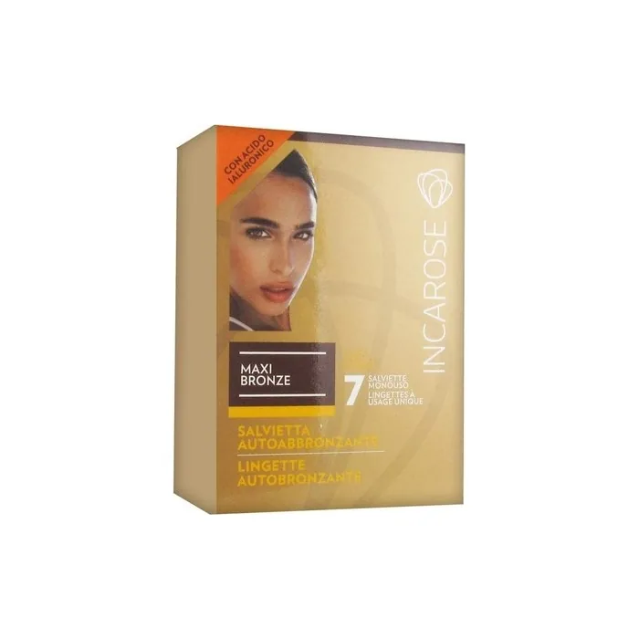 Incarose Maxi Bronze 7 Self-Tanning Wipes