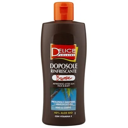 Delice Solaire Refreshing Bronze With Aloe Vera And Vitamin E Extended Tan Light Texture Nongreasy Dermatologically Tested 200ml