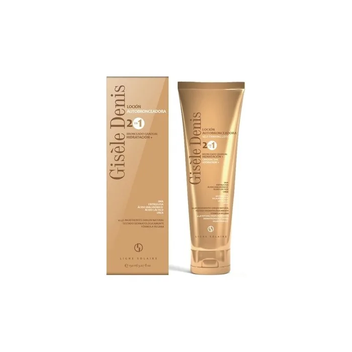GISELE DENIS 2-in-1 Self-Tanning Lotion 150ml - Gradual Tan and Hydration