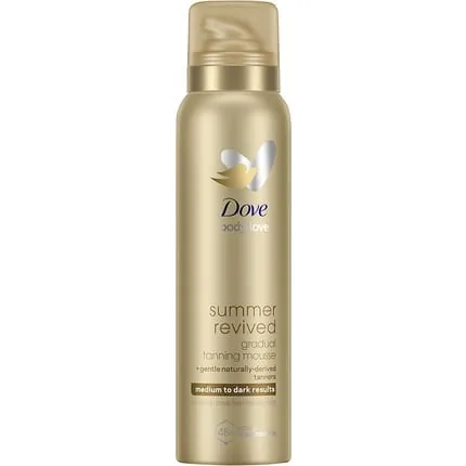 Dove Summer Revived Medium to Dark Gradual Self Tan Body Mousse 150ml