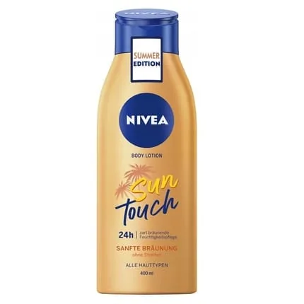 Nivea Sun Touch Body Lotion Tanning Body Balm 400ml