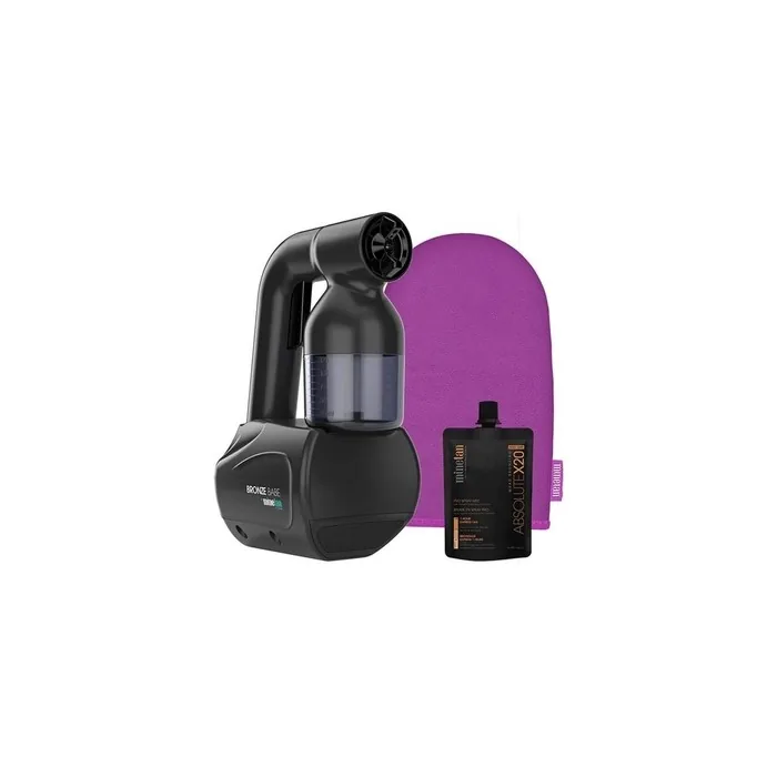Minetan Personal Spray Tan Kit Black Selftanning Gun Bronze Babe