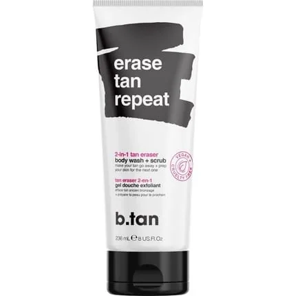 B.Tan Self Tan Remover & Body Wash - Best 2-In-1 Exfoliator