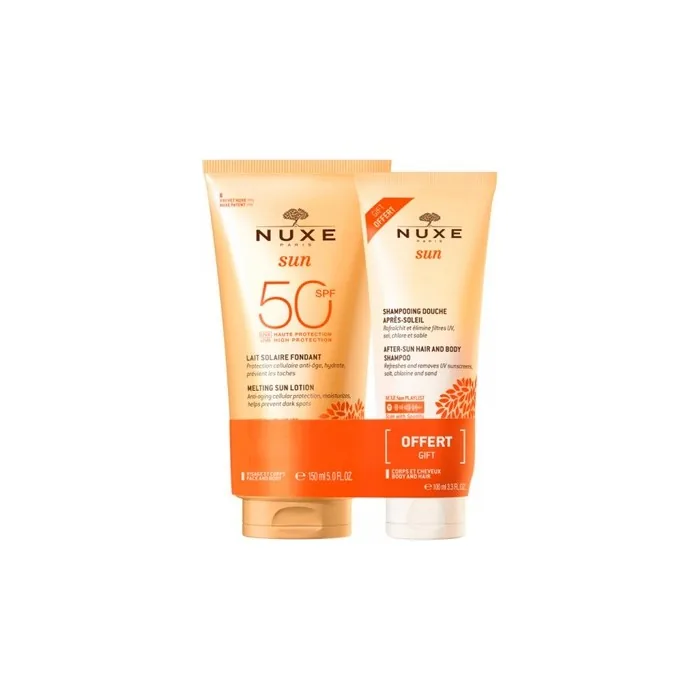 Nuxe Sun High Protection Melting Lotion Spf 50 Size 100 Ml