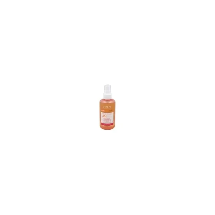 Vichy Ideal Soleil Protective Solar Water Spray Spf 30 With Blueberry Polyphenols Antioxidant 200ml