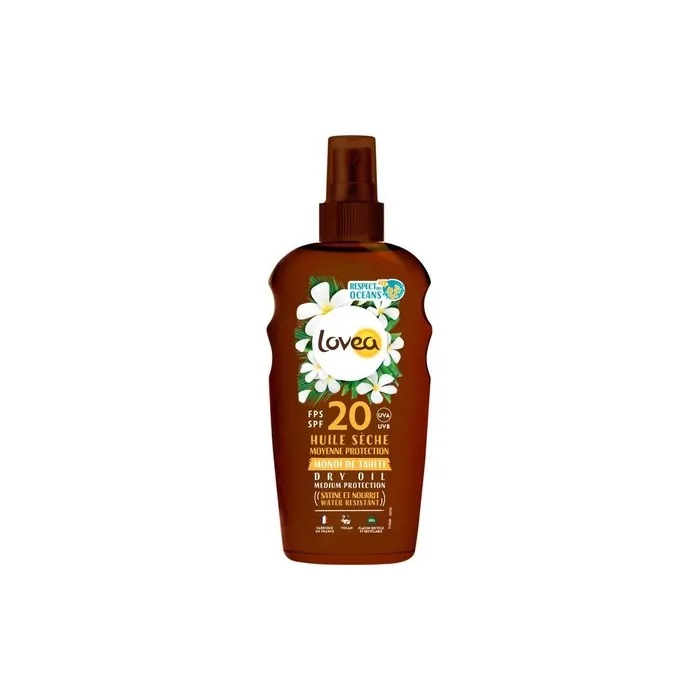 Lovea Sun Dry Oil Spray Sunscreen Spf20 150 Ml