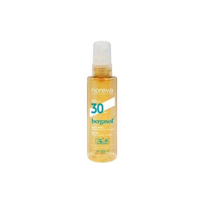Noreva Bergasol Dry Oil SPF 30 150ml - Comprehensive UV Protection