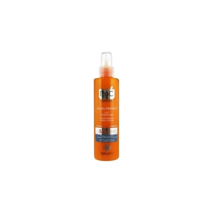Roc Roc Soleil Protect Moisturising Spray Lotion Spf 50 200ml
