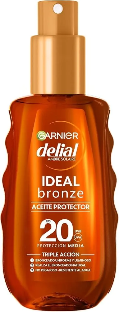 Delial Golden Sublime Protective Oil Spf 20 Spray 150ml
