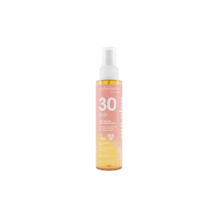 Alphanova Daily Sun Oil SPF 30 Enhanced Protection Natural