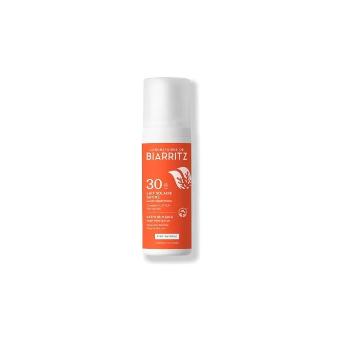 Laboratoires De Biarritz Satin Sun Milk SPF 30 Transparent Liquid