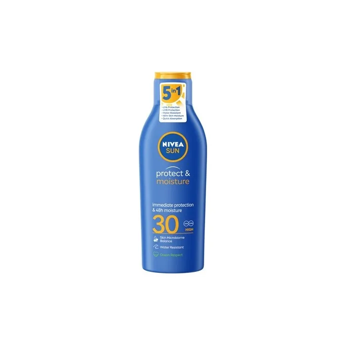 Nivea Sun Protect and Moisture Moisturising Sun Lotion SPF 30 200ml