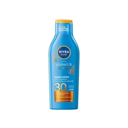 Nivea Sun Milk Solar Protect Bronze Moisturizing Protection SPF30 High 200ml