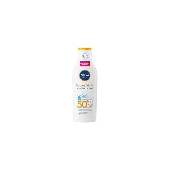 Nivea Sun Babies & Kids Sensitive Protect 50+ Molto Alta 200ml