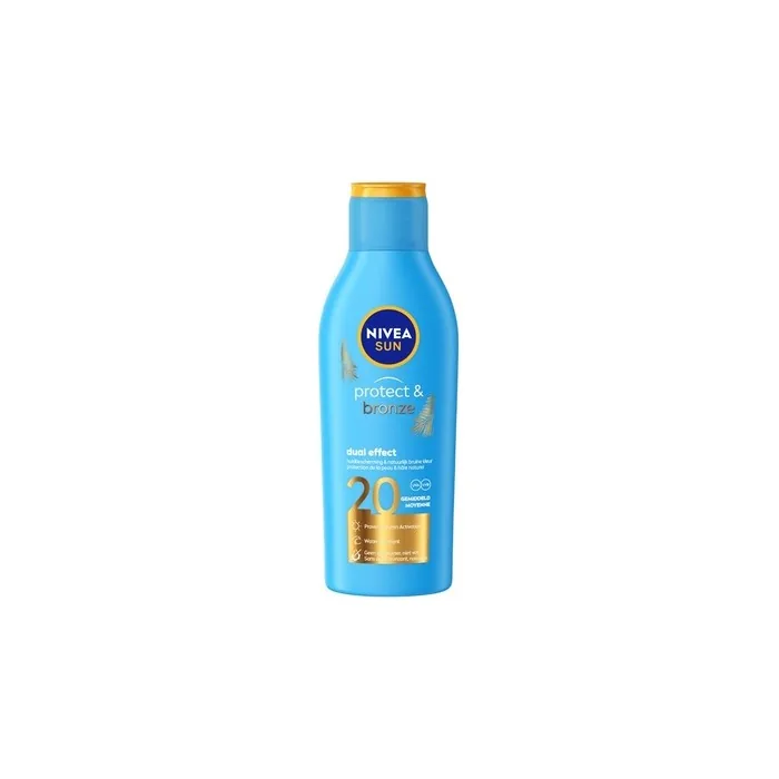 Nivea Sun Protect & Bronze Sunscreen Milk Spf 20