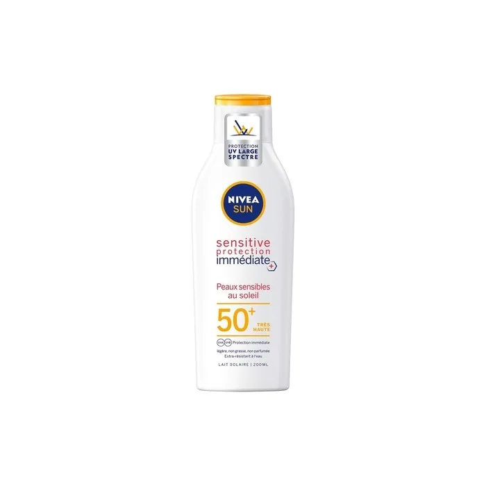 Nivea Sun Sensitive Sun Milk Instant Protection SPF 50+ 200ml
