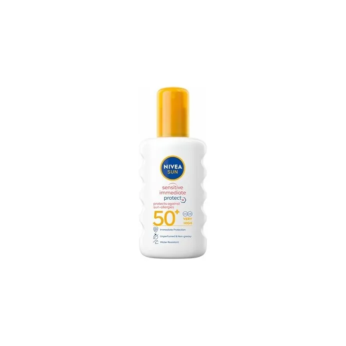 Nivea Sun Sensitive Protect Sunallergy Spray Spf50 200 Ml Sunscreen For The Body