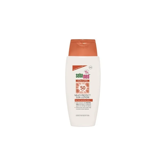 Sebamed Tanning Lotion Spf 50 Sun Care Multi Protect Sun Lotion 150 Ml