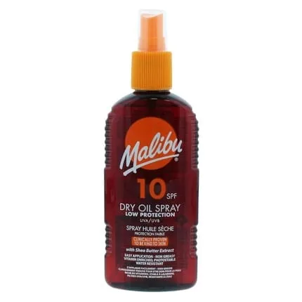 Malibu Sun Dry Oil Spf10 Spray 200ml