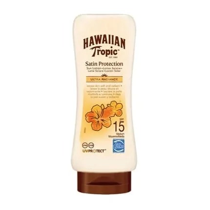 Hawaiian Tropic Satin Protection Ultra Radiance Sun Lotion Spf 15 180ml