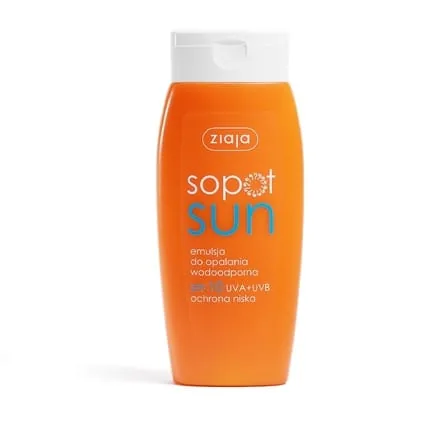 Sopot Sun Waterproof Sunscreen Emulsion Spf10 150ml