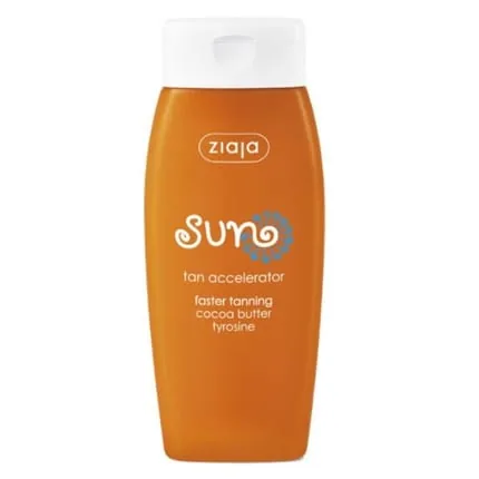 Ziaja Sun Tan Accelerator With Tyrosine And Cocoa Butter 150 Ml