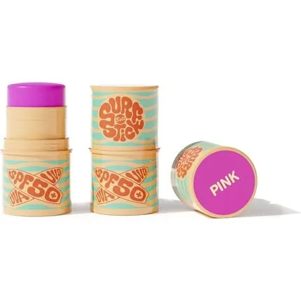 Surf Stick Bell SPF 50+ Natural Mineral Vegan Sun Protection Sun Screen Pink