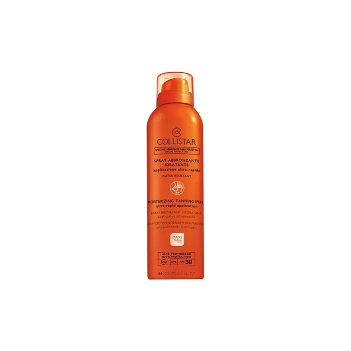 Collistar Moisturizing Tanning Spray Spf 30 200 Ml