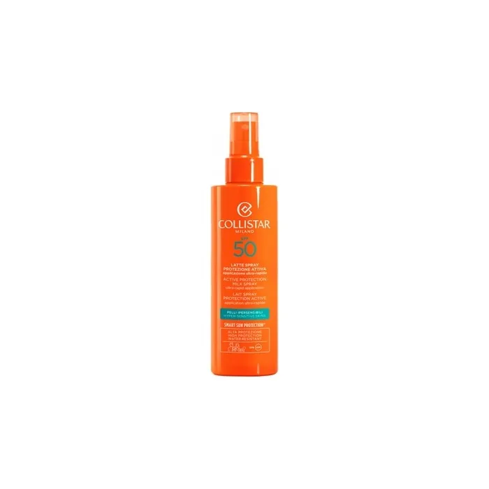 Collistar Sun Care Active Protection Milk Spray Ultrarapid Application Spf50 200 Ml