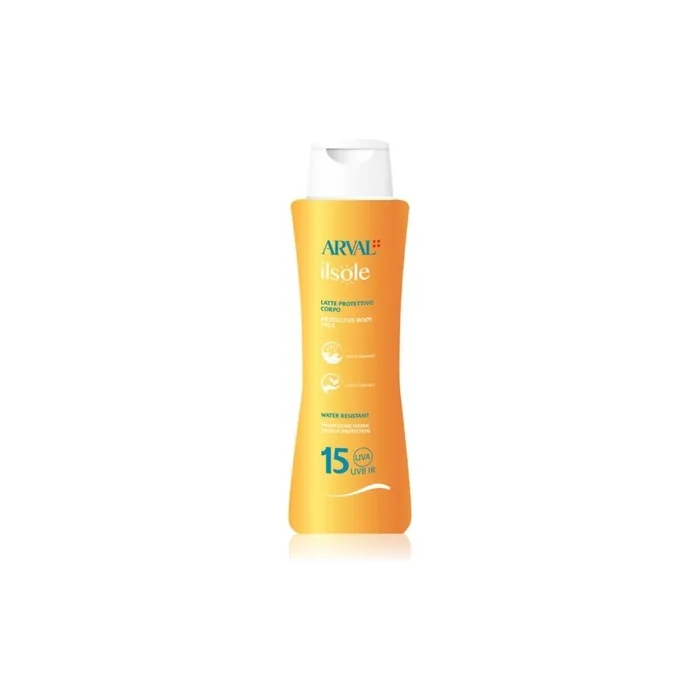 Arval Sole Latte Spf15 200ml Body Sunscreen