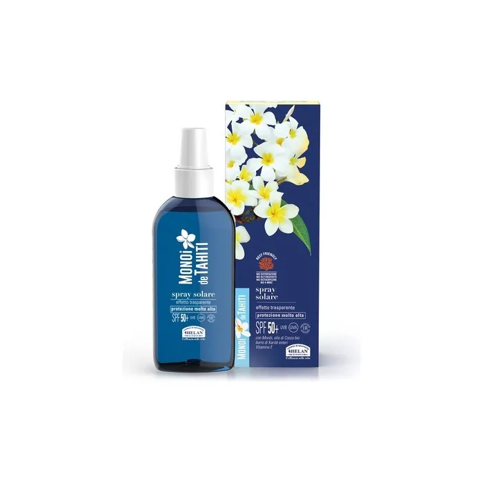 Helan Monoï de Tahiti Sunscreen Spray 50+ Transparent Body 150ml