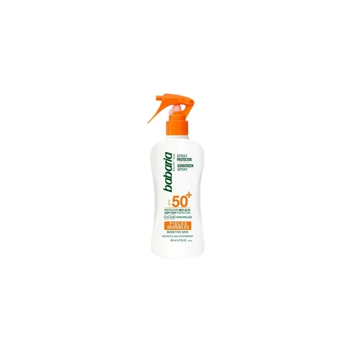 Babaria Sunscreen Spray For Sensitive Skin Spf 50 200ml