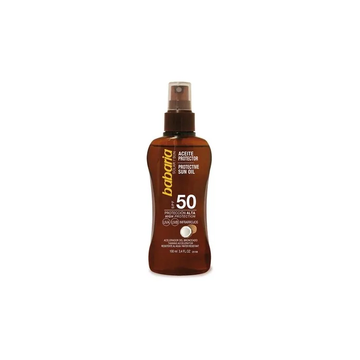 Babaria Coconut Protective Sun Oil Spf 50 200ml