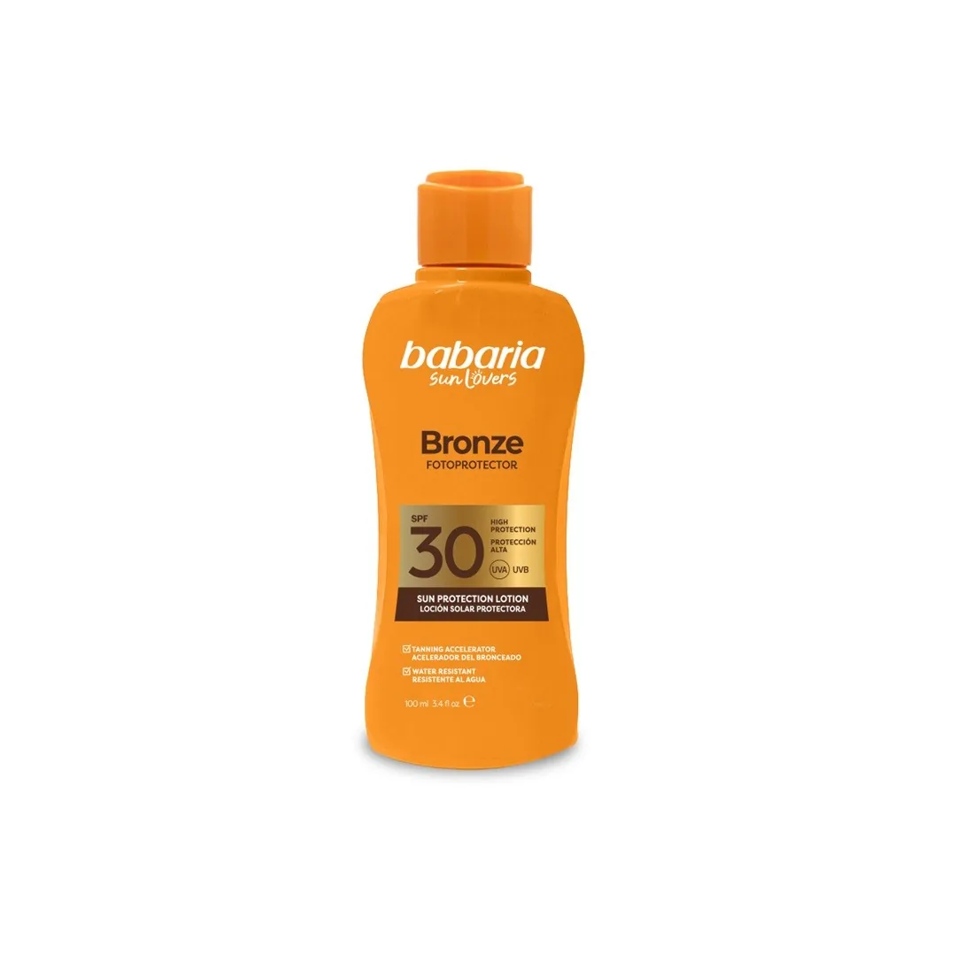 Babaria Protective Milk Aloe Bronze Spf30 100 Ml