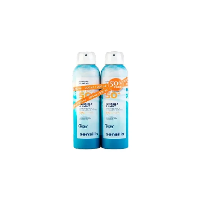 Sensilis Sensilis Body Spray Invisible & Light Spf 50 2x200ml