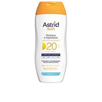 Astrid Sun Moisturizing Suncare Milk Spf 20 200 Ml