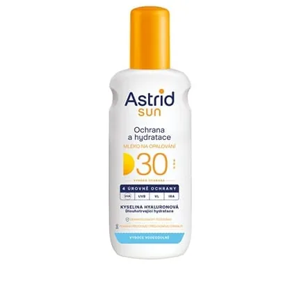 Astrid Sun Moisturizing Suncare Milk Spray Spf 30 200 Ml