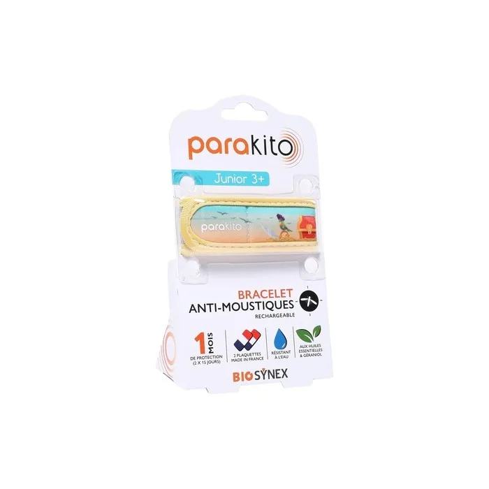 Parakito Rechargeable Anti-Mosquito Bracelet Pirates