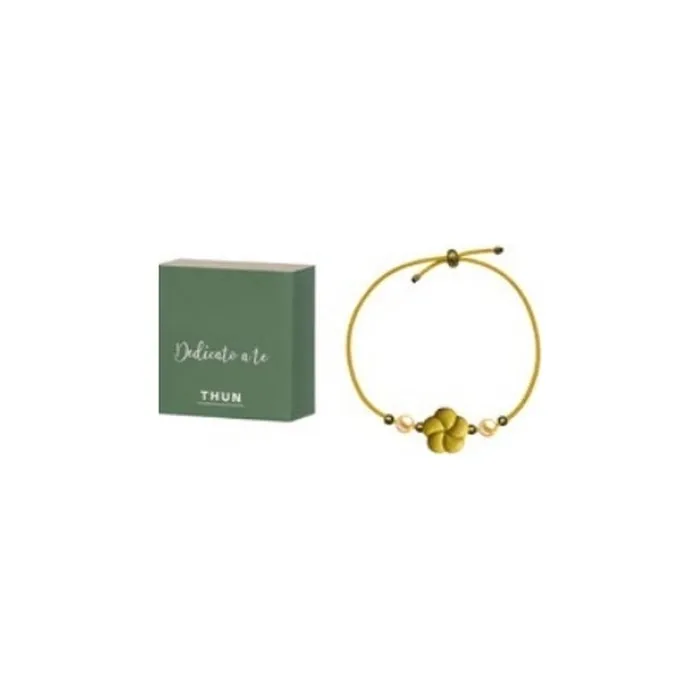 THUN Frangipane Bracelet 2026 Yellow Ceramic Adjustable