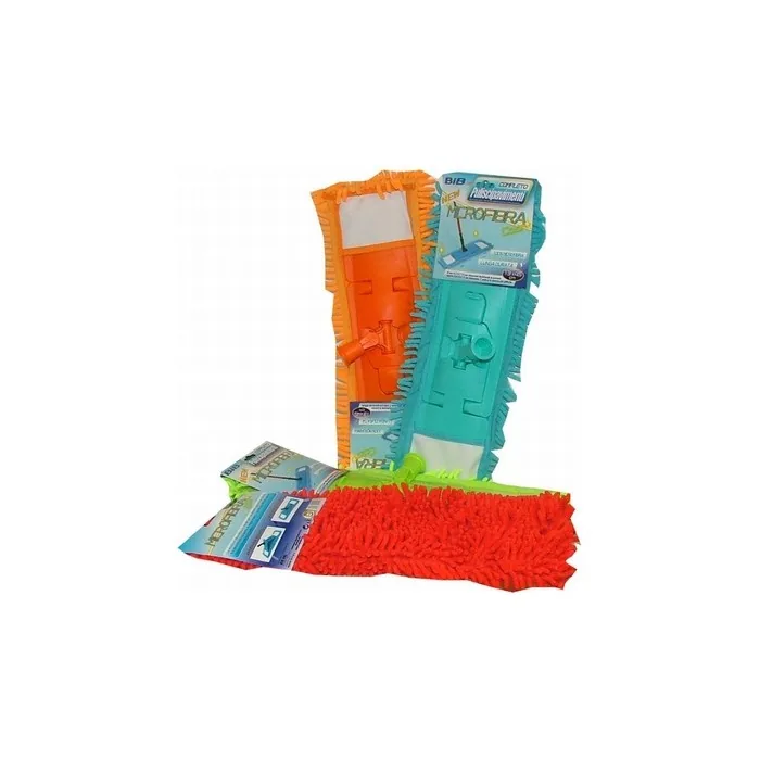 Bib Complete Microfiber Broom Dustpan Set