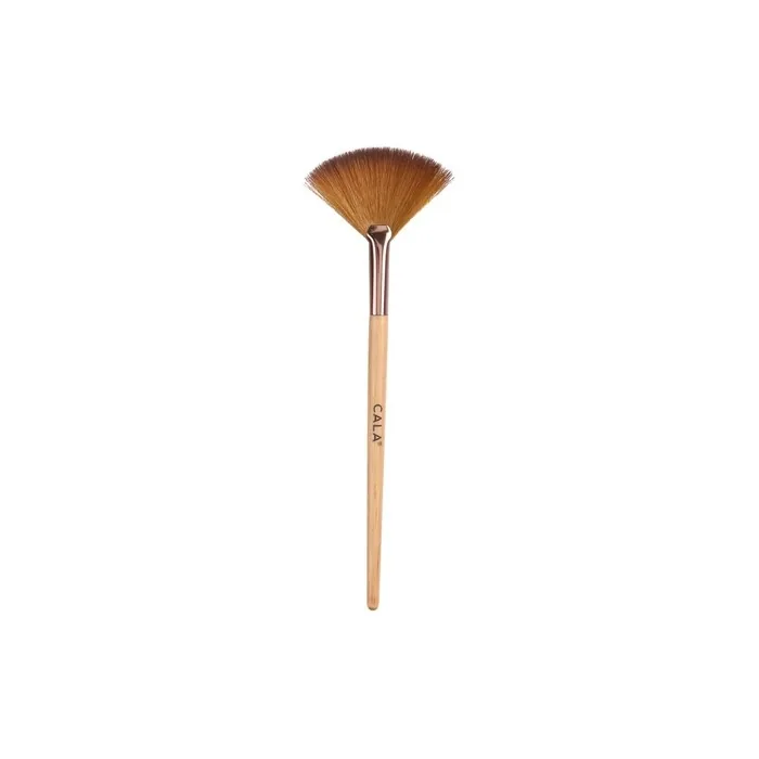 Cala Natural Bamboo Fan Brush for Highlighters