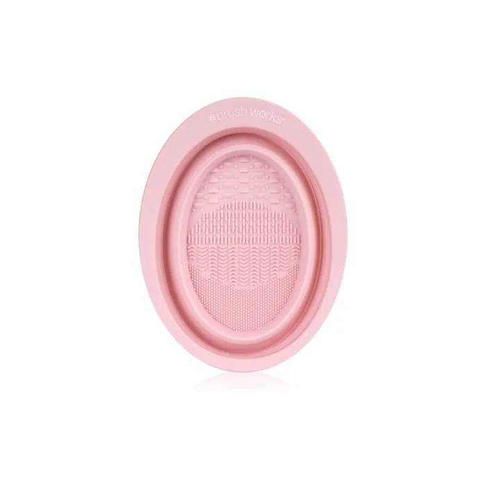 Brushworks Silicone Makeup Brush Cleaning Bowl 1 Pc