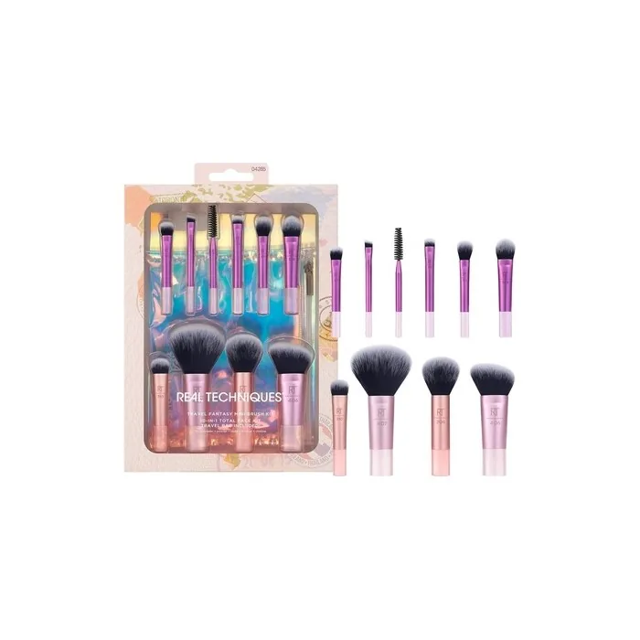 Real Techniques Travel Fantasy Mini Brush Kit Makeup Brushes for Eyeshadow