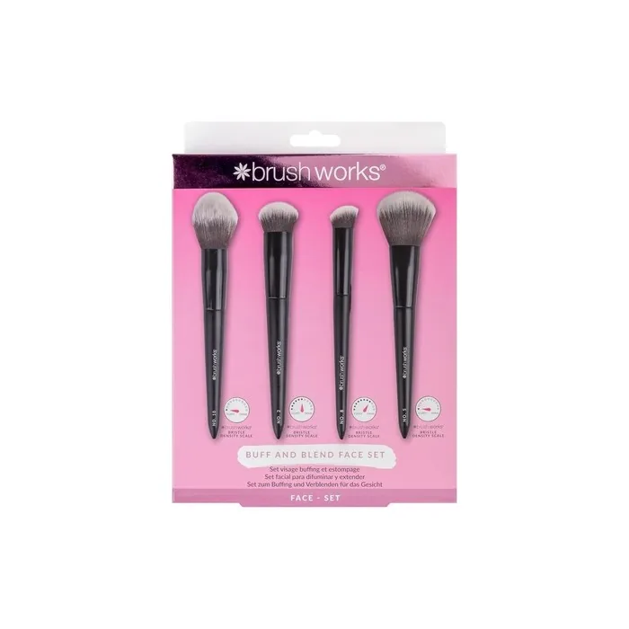 Brushworks Buff And Blend Face Set
