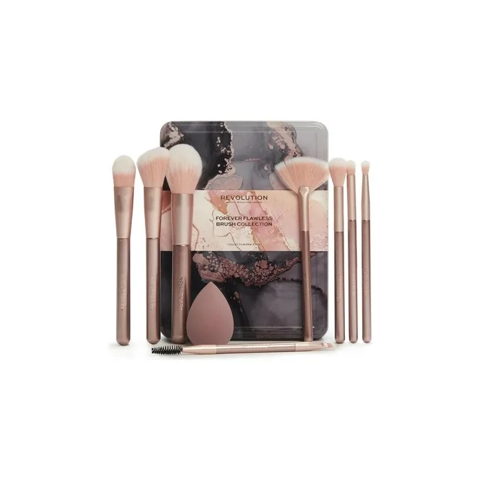 Makeup Revolution Forever Flawless Brush Collection Gift Set - New & Original!
